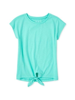 Girls' Tie Front Top