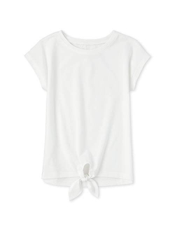 Girls' Tie Front Top