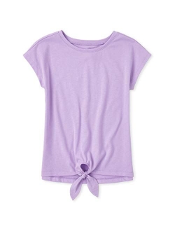 Girls' Tie Front Top