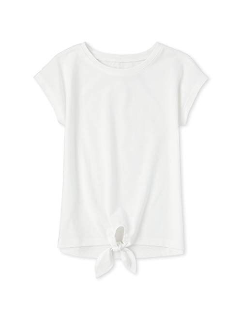 The Children's Place Girls' Tie Front Top