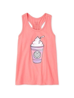 Girls' Mix and Match Glitter Racerback Tank Top