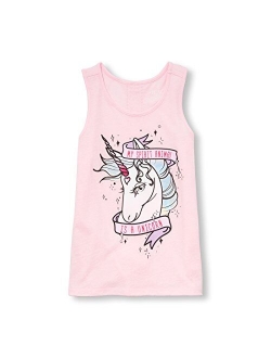 Girls' Graphic Tank Top