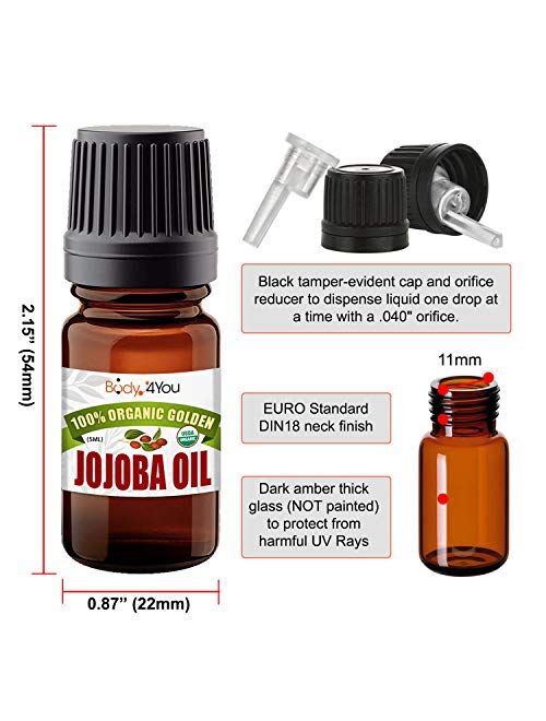 Buy BodyJ4You 32PC Gauges Kit Ear Stretching Aftercare Jojoba Oil Wax 12G-00G  Acrylic Plug Taper online