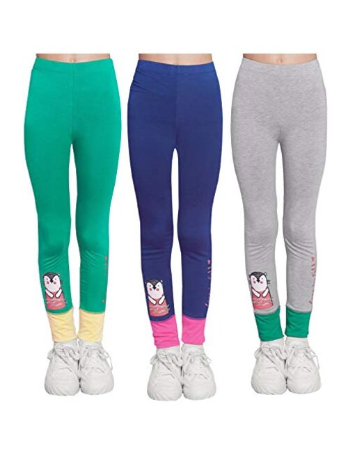 IRELIA Girls Leggings 3 Pack Modal Solid Size 4-16 Spring/Fall