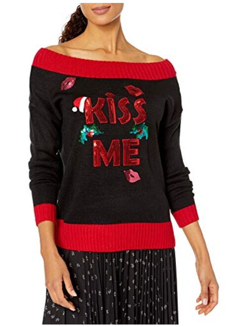 Blizzard Bay Women's Kris Kringle Tunic Hockey Jersey Ugly Christmas Sweater