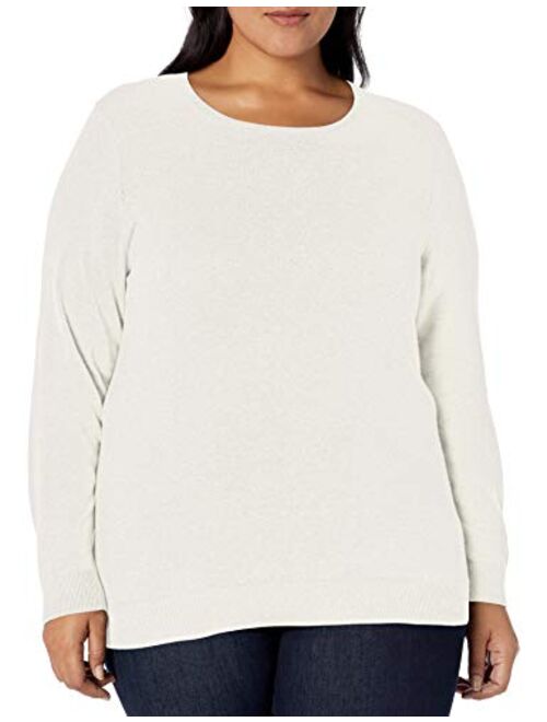 Amazon Essentials Women's Plus Size Long-Sleeve Lightweight Crewneck Sweater