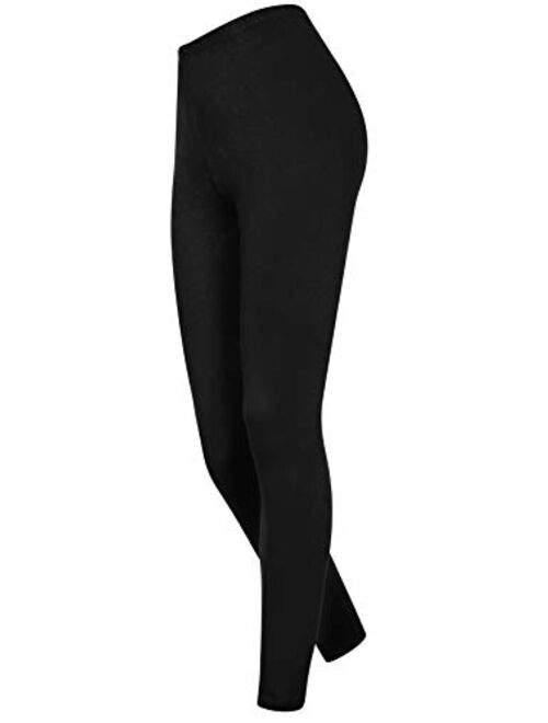 OssaFashion Girls Cotton Full Ankle Length Leggings