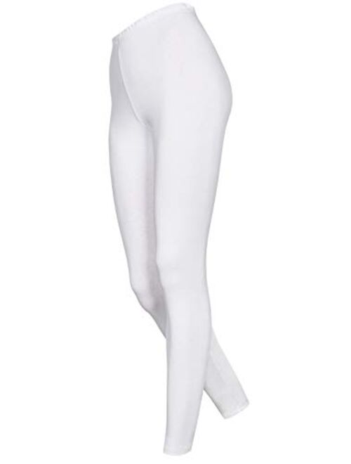 OssaFashion Girls Cotton Full Ankle Length Leggings