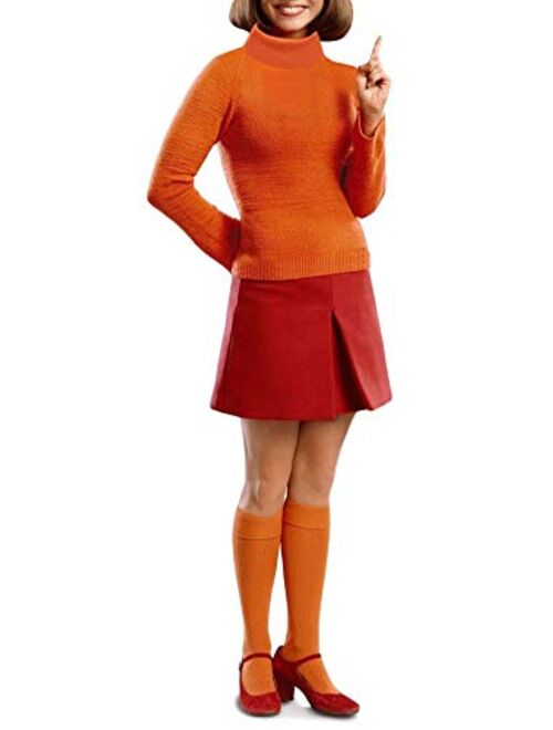 For G and PL Women Purple Orange Turtleneck Sweater