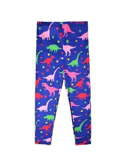 Sylfairy Girls Unicorn/Llama Rainbow Leggings Tights Trousers Stretch Leggings Pants for Kids