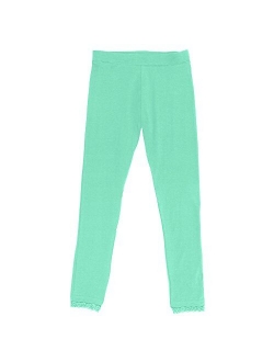 Girls' Lace Trim Legging