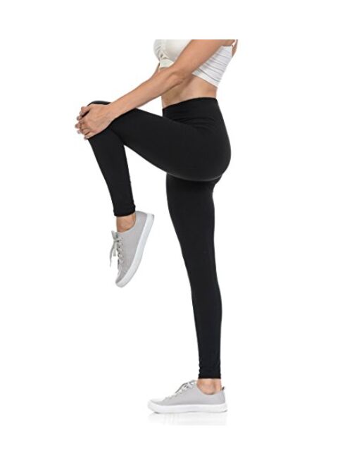 bluensquare Leggings for Juniors & Teens Premium Soft Stretched ONE Size -Amazon Famous Buttery Soft Leggings