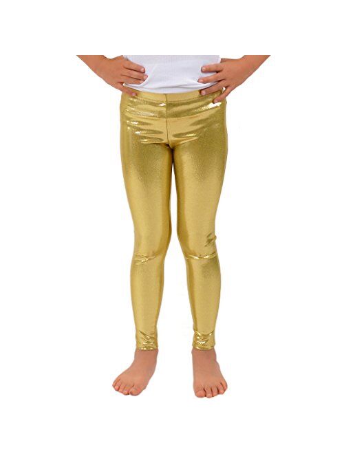 Stretch is Comfort Girl's Metallic Mystique Leggings