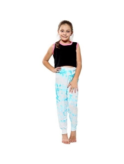 Kids Girls Ali Baba Style Plain Color Fashion Trendy Trouser 2-13 Years