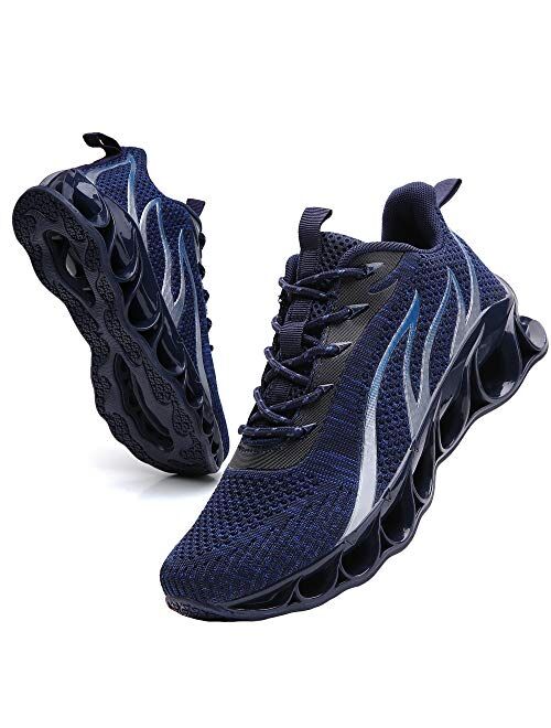 TSIODFO Men Sport Athletic Running Walking Shoes Runner Jogging Just So So Sneakers