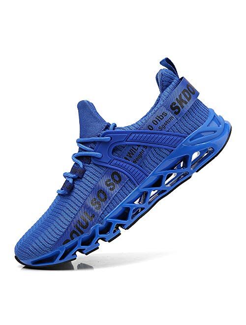 TSIODFO Men Sport Athletic Running Walking Shoes Runner Jogging Just So So Sneakers