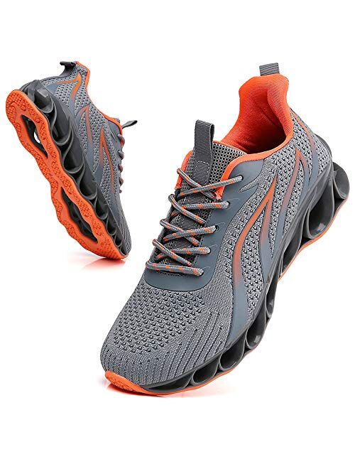 TSIODFO Men Sport Athletic Running Walking Shoes Runner Jogging Just So So Sneakers