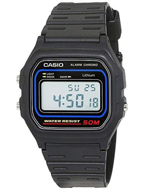 Casio W-59-1VQES Alarm/Chronograph Watch