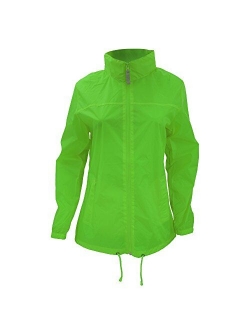 B&C Women's Ladies Sirocco Jacket Raincoat