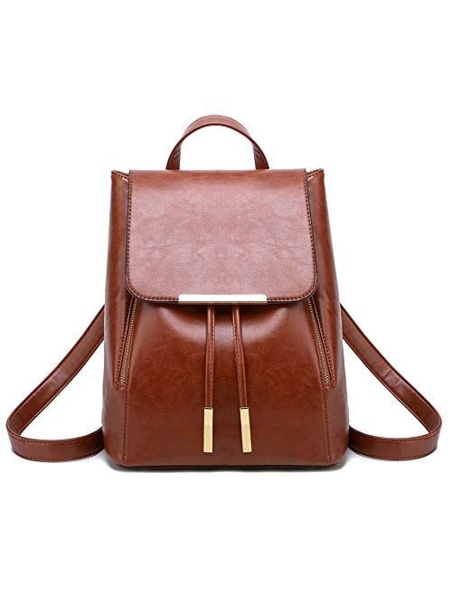 B&E LIFE Fashion Shoulder Bag Rucksack PU Leather Women Girls