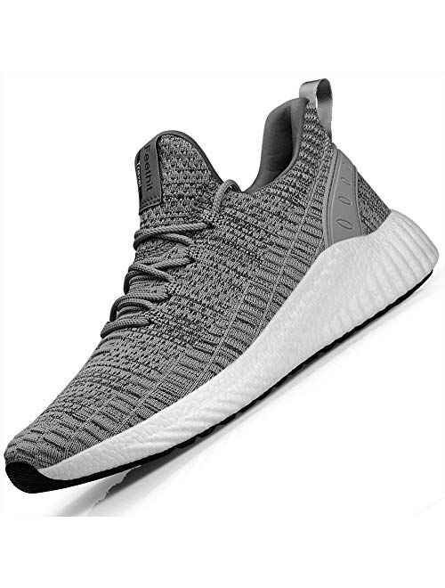 Feethit Mens Slip On Walking Shoes Balenciaga Look Running Shoes Lightweight Breathable Mesh Fashion Sneakers