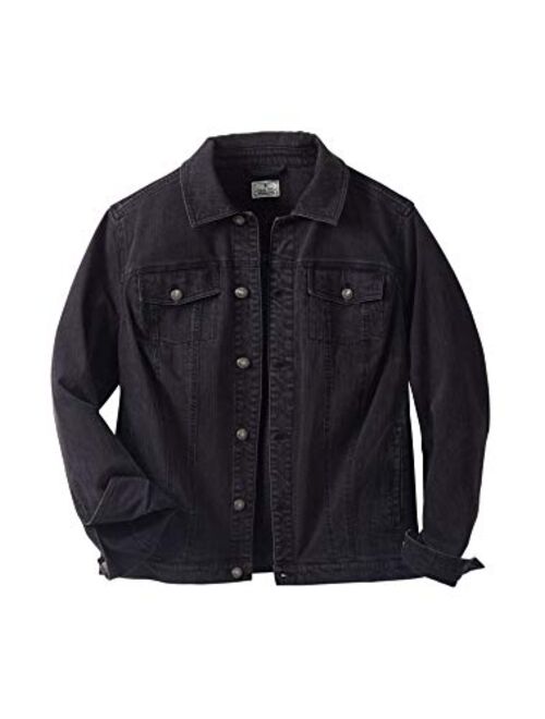 Liberty Blues Men's Big and Tall Denim Jacket