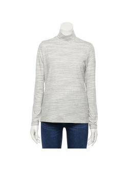 Classic Long Sleeve Mockneck Top