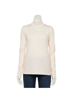 Classic Long Sleeve Mockneck Top