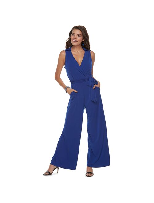 Women's Nina Leonard Wide-Leg Jumpsuit