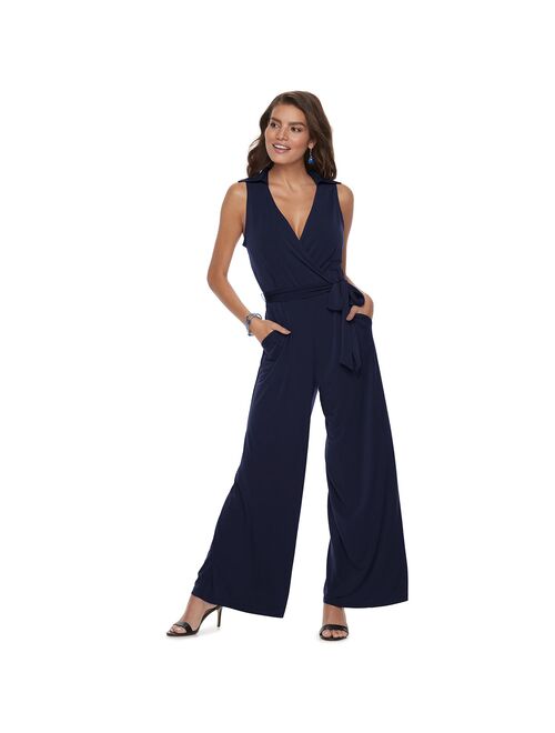 Women's Nina Leonard Wide-Leg Jumpsuit