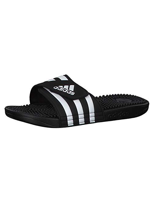 adidas Men's Adissage Sandal Run White/Graphite/Run White