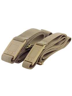 The Square Adjustable No Show Flat Buckle Belt by Beltaway, Comfortably Holds Your Pants Up