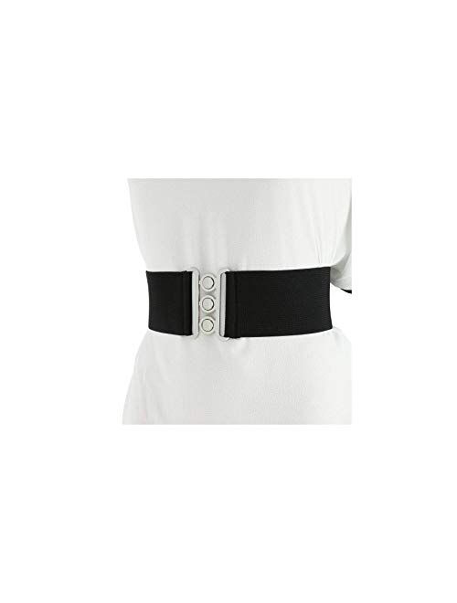 FASHIONGEN - Wide Waist Elasticated Woman Belt Made in France, GLORIA