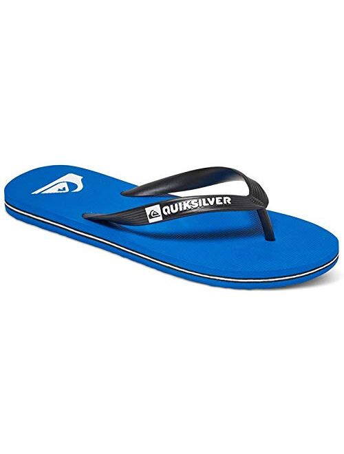 Quiksilver Men's Beach & Pool Flip-Flops, Black, Womens 10