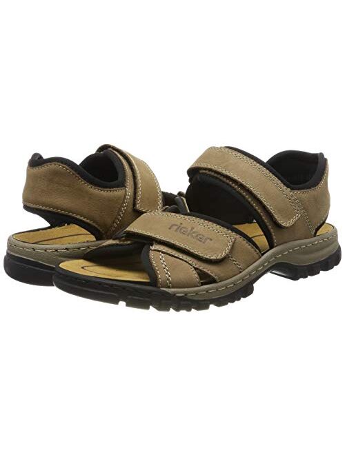 Rieker Men's Tristam Riptape Fastening Sandals