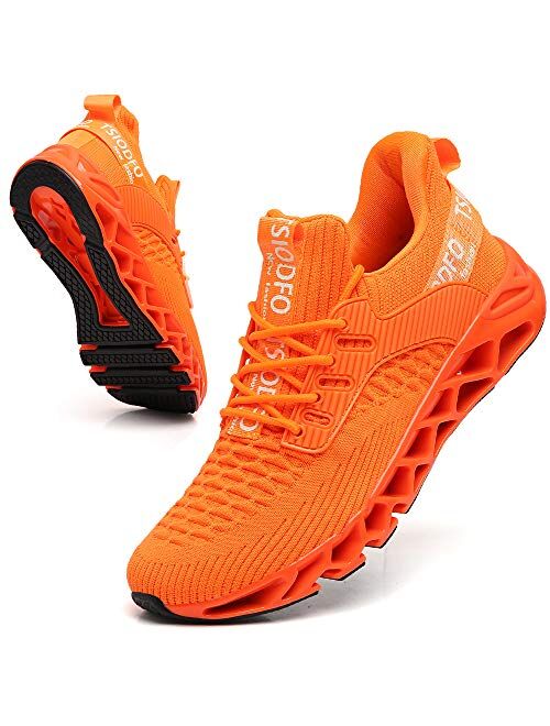 SKDOIUL Men Sport Running Shoes Mesh Breathable Trail Runners Fashion Sneakers