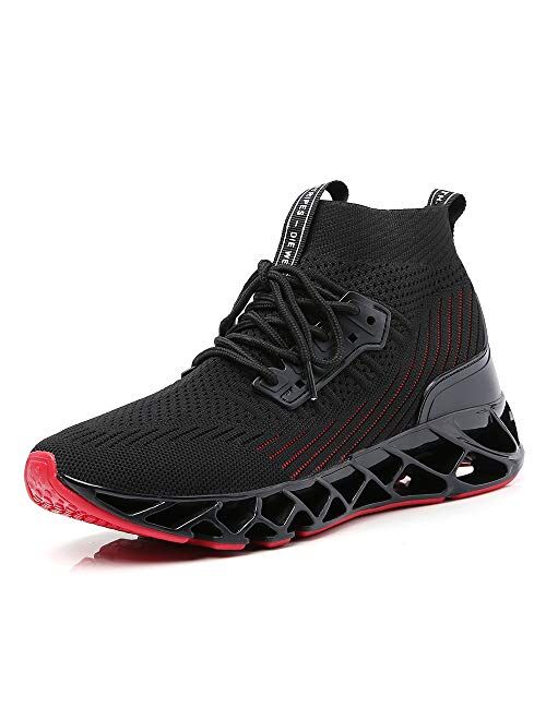 SKDOIUL Men Sport Running Shoes Mesh Breathable Trail Runners Fashion Sneakers