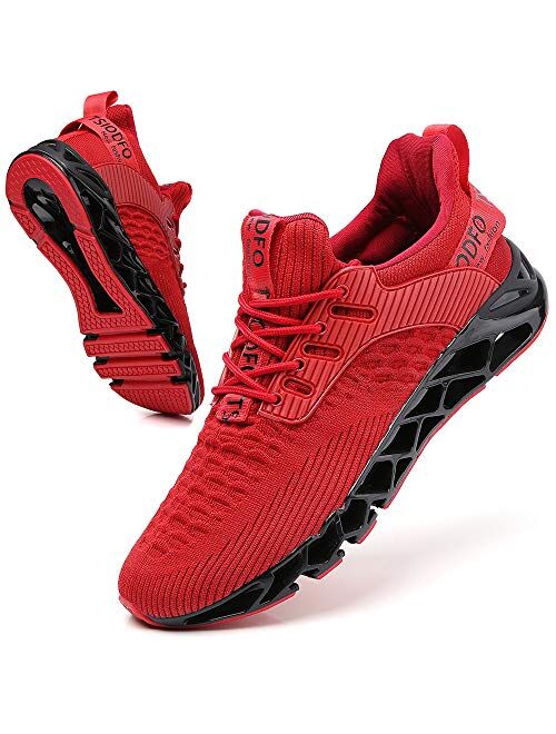 SKDOIUL Men Sport Running Shoes Mesh Breathable Trail Runners Fashion Sneakers