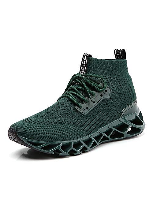 SKDOIUL Men Sport Running Shoes Mesh Breathable Trail Runners Fashion Sneakers