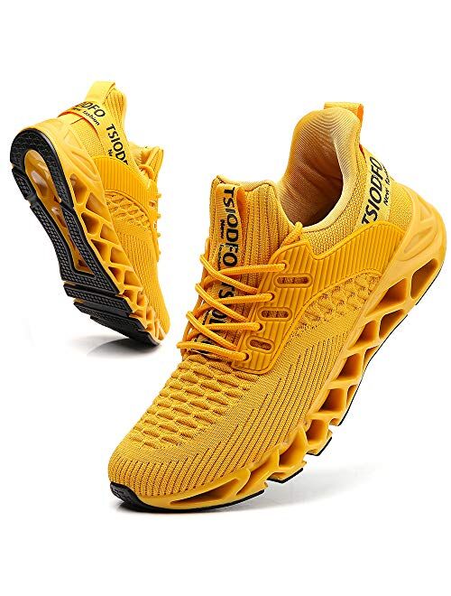 SKDOIUL Men Sport Running Shoes Mesh Breathable Trail Runners Fashion Sneakers