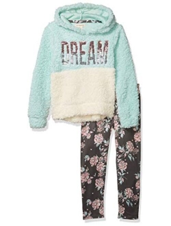 One Step Up Girls' Fleece Top and Legging Set