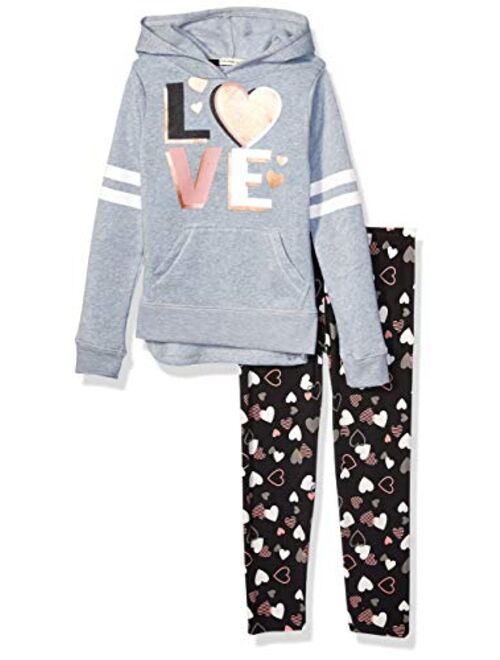 One Step Up Girls' Fleece Top and Legging Set