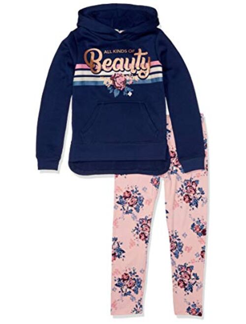 One Step Up Girls' Fleece Top and Legging Set