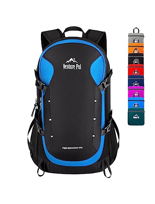 Venture Pal 40L Lightweight Packable Travel Hiking Backpack Daypack