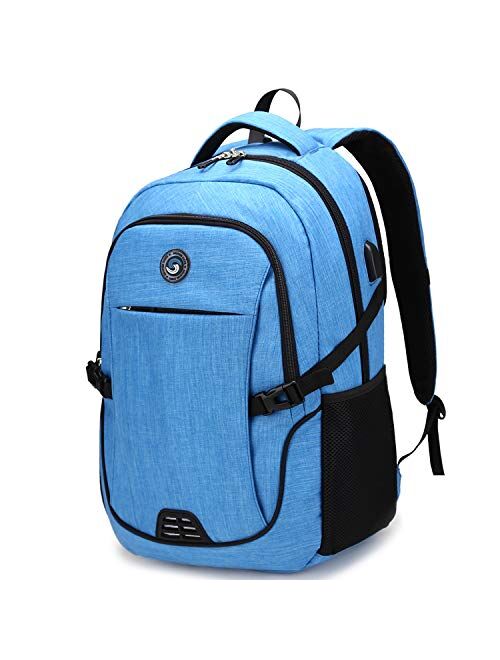 Travel Laptop Backpack with usb Charging Port for Women & Men School College Students Backpack Fits 15.6 Inch Laptop