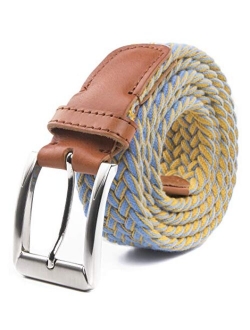 Woven Stretchy Braided Belts for Men & Women, Golf Casual Belt