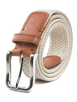 Woven Stretchy Braided Belts for Men & Women, Golf Casual Belt