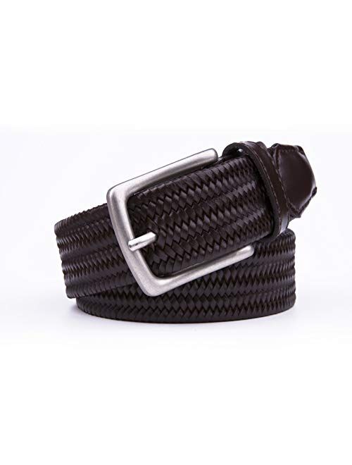 Woven Stretchy Braided Belts for Men & Women, Golf Casual Belt