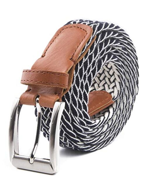 Woven Stretchy Braided Belts for Men & Women, Golf Casual Belt