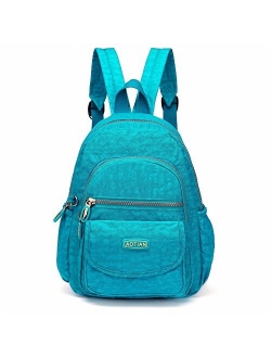 AOTIAN Mini Nylon Women Backpacks Casual Lightweight Small Daypack for Girls